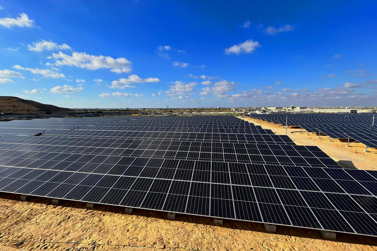 Construction of solar energy system for Khan Younis wastewater treatment plant - Package Two 3.7 MWP