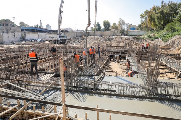 Construction of Yarmouk Transfer Station